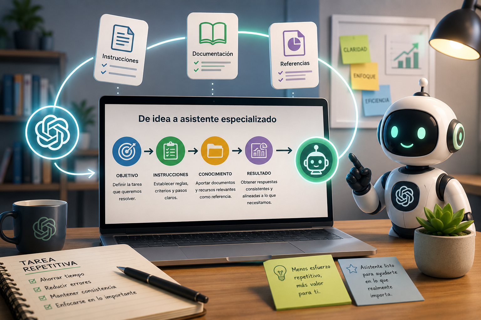 Qué son los GPT personalizados y cómo crear uno para una tarea específica
