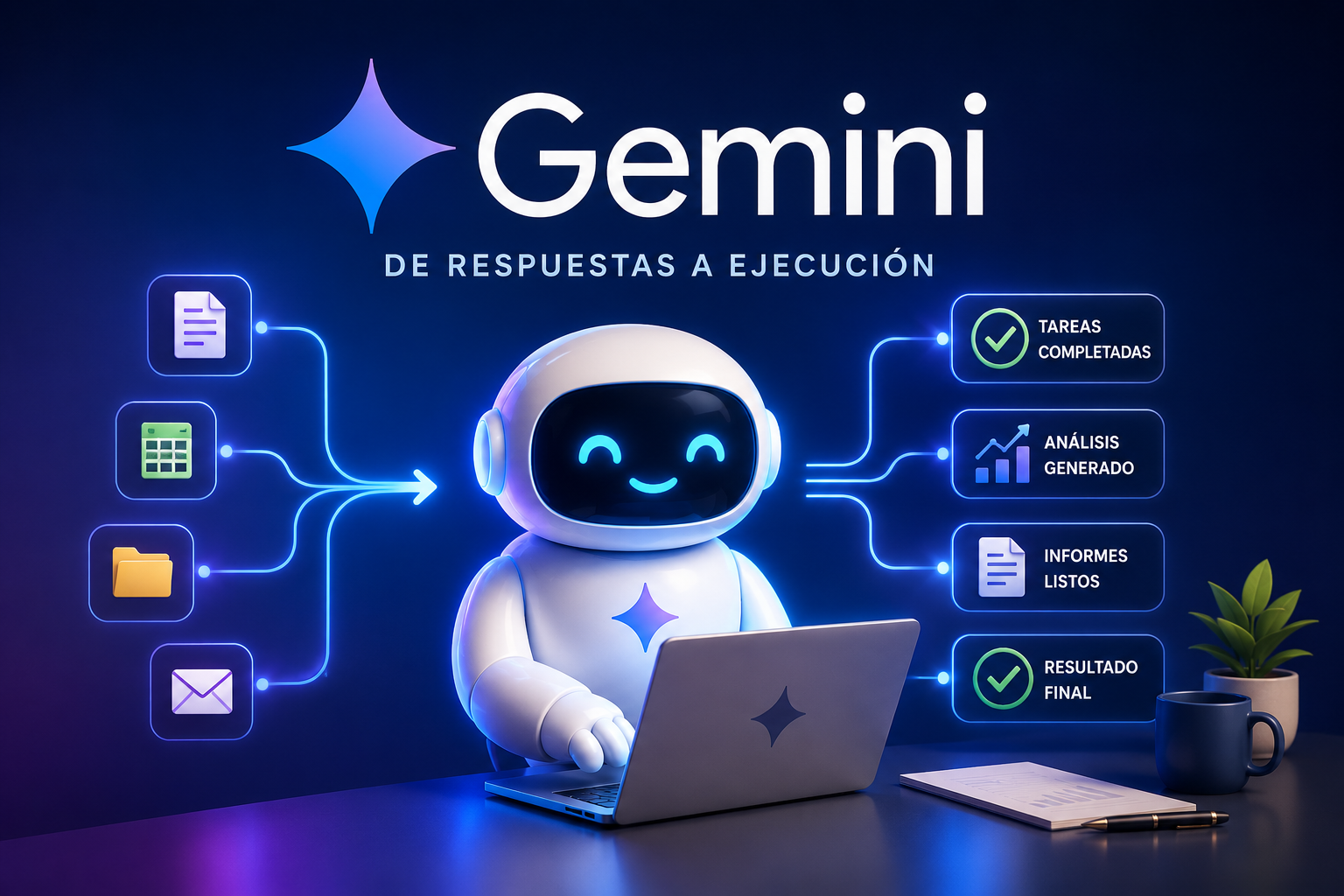 Cómo usar Gemini para automatizar tareas y ahorrar tiempo en el trabajo